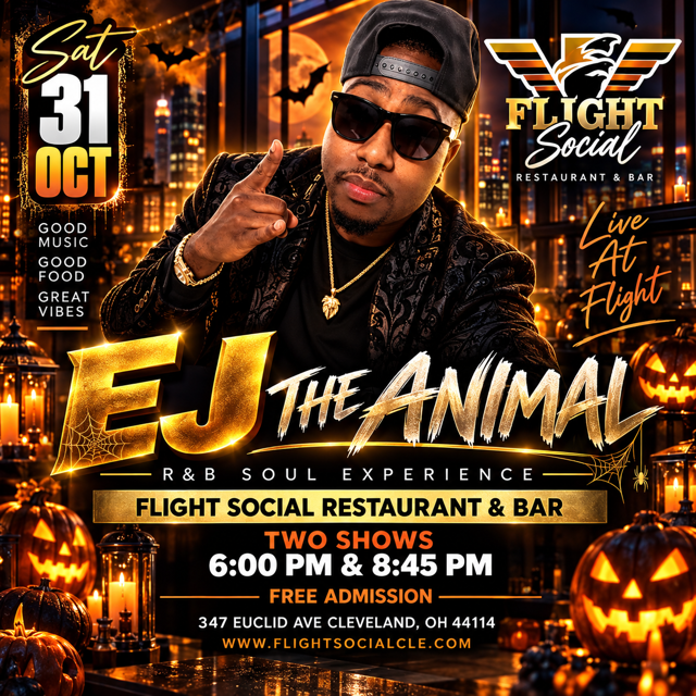 Halloween Night with EJ The Animal — Live R&B Soul Experience