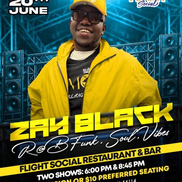 Zay Black Live at Flight Social