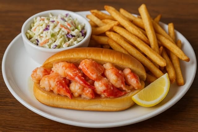 Connecticut Style Lobster Roll.