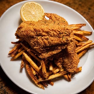 2 Catfish & Fries