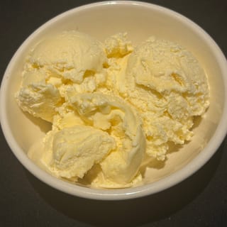 Vanilla ice cream